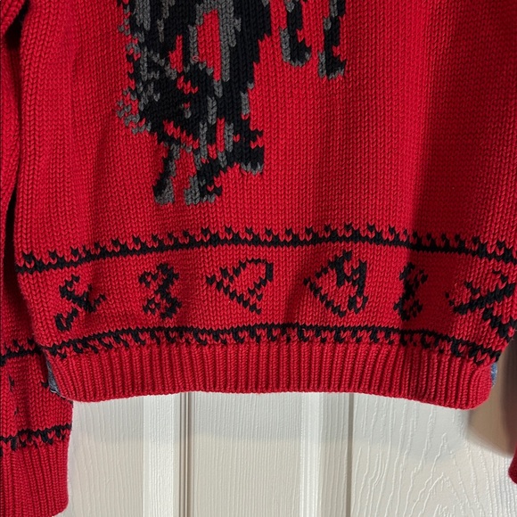 Vintage Pendleton Originals Cowboy Knit Denim Jacket/Sweater - Picture 7 of 12